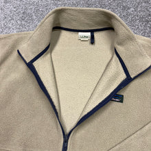 Load image into Gallery viewer, Vintage LL Bean Fleece Zip Up Jacket XLT