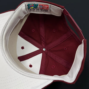 Vintage UMass Minutemen Spell Out Snapback Hat