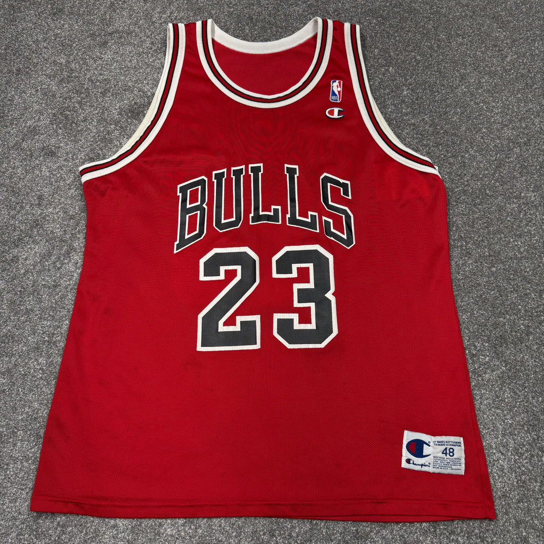 Vintage Michael Jordan Chicago Bulls Champion Jersey XL
