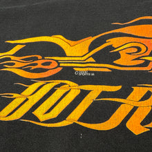 Load image into Gallery viewer, Vintage 2002 Weirs Beach Hot Ride Flames Shirt L