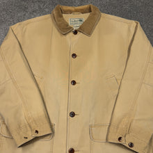 Load image into Gallery viewer, Vintage LL Bean Tan Chore Jacket XL