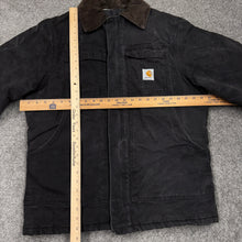 Load image into Gallery viewer, Vintage Carhartt Black Lined Jacket L