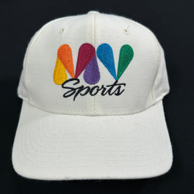 MV Sports White Snapback Hat