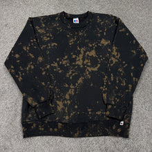 Load image into Gallery viewer, Vintage Russell Athletic Black Crewneck Custom Sweatshirt M