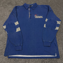 Load image into Gallery viewer, Vintage New England Patriots Rugby Sweatshirt L/XL