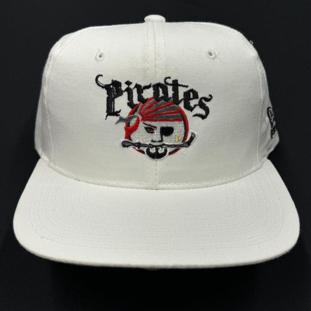 Portland Pirates White New Era Snapback Hat