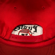 Load image into Gallery viewer, Portland Pirates Red Twill Rope Snapback Hat