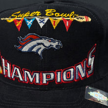 Load image into Gallery viewer, Vintage Denver Broncos Super Bowl Champions Snapback Hat NWT