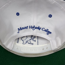 Load image into Gallery viewer, Vintage Mount Holyoke College Snapback Hat
