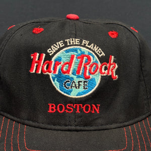 Vintage Hard Rock Cafe Boston Snapback Hat