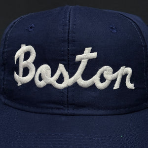 Vintage Boston Spell Out Snapback Hat