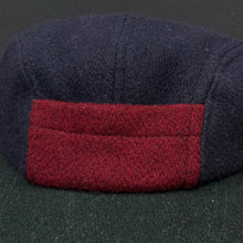 Load image into Gallery viewer, Vintage Wool Five Panel Pocket Strapback Hat
