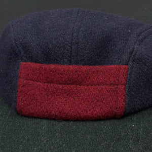 Vintage Wool Five Panel Pocket Strapback Hat