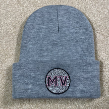 Load image into Gallery viewer, Mass Vintage Gray Pink MV Winter Hat