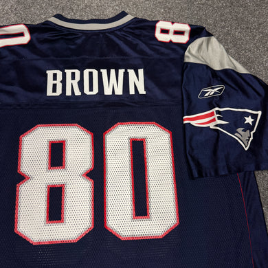 Vintage Troy Brown New England Patriots Jersey XL