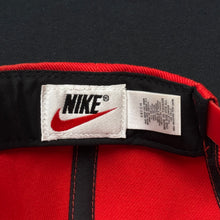 Load image into Gallery viewer, Vintage Nike Swoosh Red Logo Snapback Hat