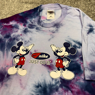 Vintage Mickey Just Do It Dyed Shirt S