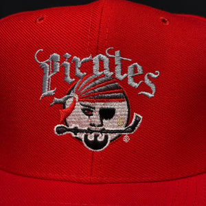 Portland Pirates Red PL Snapback Hat