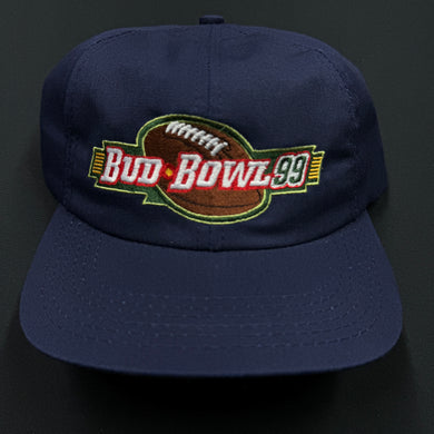 Vintage Bud Bowl 99 Snapback Hat