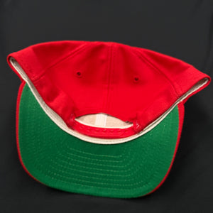 Vintage New England Patriots Red Snapback Hat
