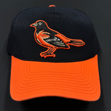 Vintage Baltimore Orioles SS PL Shallow Snapback Hat
