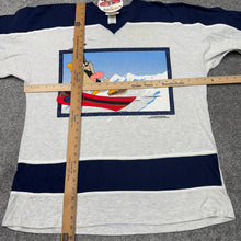 Load image into Gallery viewer, Vintage Taz Snowboard Looney Tunes Shirt L/XL