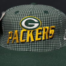 Load image into Gallery viewer, Vintage Green Bay Packers Logo Athletic Grid Strapback Hat