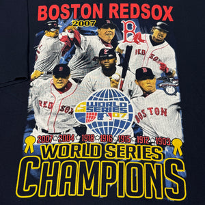 2007 Boston Red Sox World Series Champions Shirt L