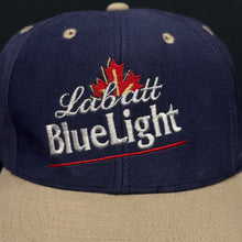 Load image into Gallery viewer, Vintage Labatt Blue Light Strapback Hat