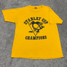 Load image into Gallery viewer, Vintage 1991 Pittsburgh Penguins Stanley Cup Champions Shirt S/M