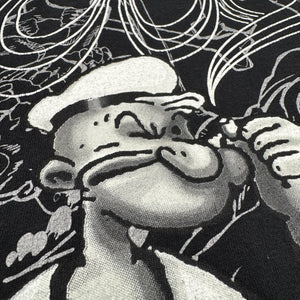 Vintage Popeye Wckd Smoke Shirt L