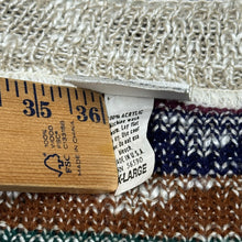 Load image into Gallery viewer, Vintage Patterned Cardigan Button Up Sweater XL