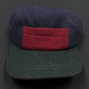 Vintage Wool Five Panel Pocket Strapback Hat