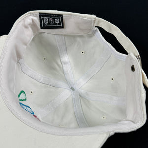 MV Sports White Strapback Hat