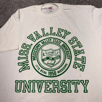 Vintage Mississippi Valley State University Shirt L/XL NWT