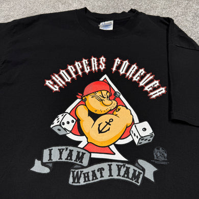 Vintage 2003 Popeye Choppers Shirt XL