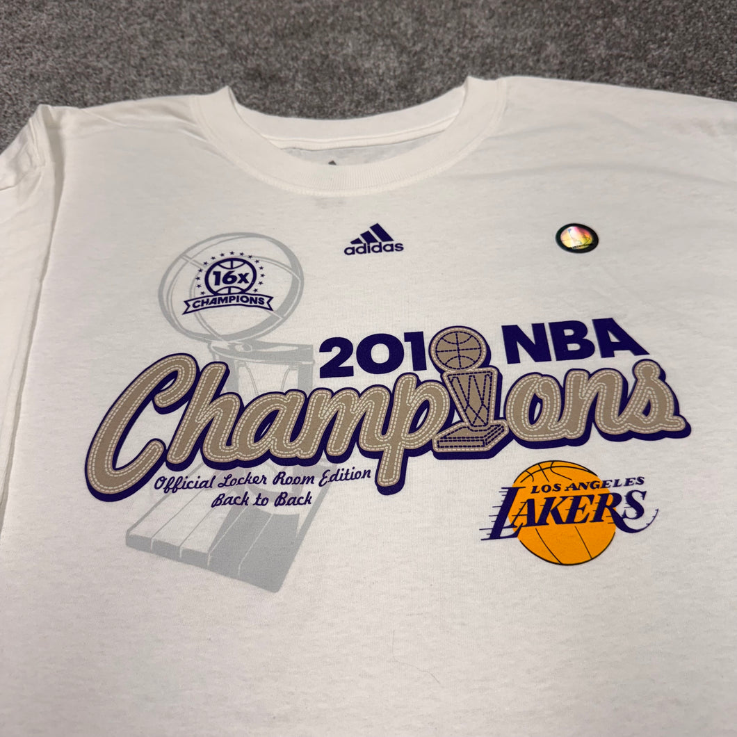 2010 Los Angeles Lakers NBA Champions Shirt 2XL NWT