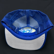 Load image into Gallery viewer, Worcester Ice Cats Blue Mesh Snapback Hat