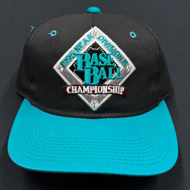 Vintage 1995 NCAA D2 Baseball Championship Snapback Hat