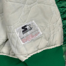 Load image into Gallery viewer, Vintage Boston Celtics Green Starter Satin Jacket XL