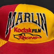 Load image into Gallery viewer, Vintage Sterling Marlin NASCAR Kodak Racing Snapback Hat
