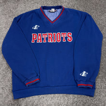 Load image into Gallery viewer, Vintage New England Patriots Logo Athletic Sweatshirt S/M