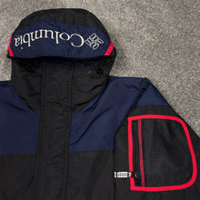 Load image into Gallery viewer, Vintage Columbia Black Anorak Jacket S