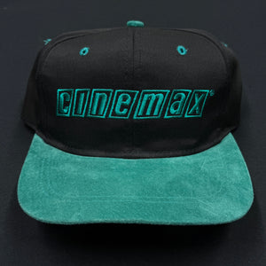 Vintage Cinemax Suede Brim Snapback Hat