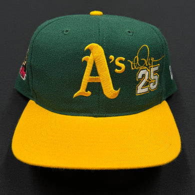 Vintage Mark McGwire Oakland A's Snapback Hat NWT