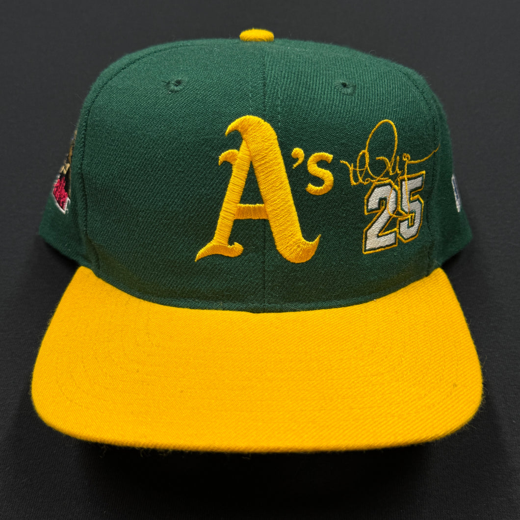 Vintage Mark McGwire Oakland A's Snapback Hat NWT