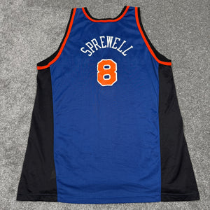 Vintage Latrell Sprewell New York Knicks Champion Jersey 2XL