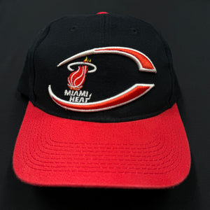 Vintage Miami Heat Strapback Hat