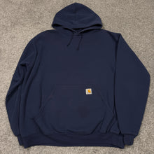 Load image into Gallery viewer, Vintage Carhartt Navy Blue Sweatshirt L
