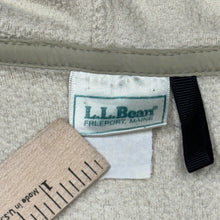Load image into Gallery viewer, Vintage LL Bean Beige Fleece Zip Up Sweatshirt Women's XL/2XL